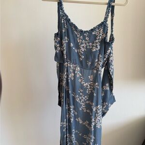Faithfull the Brand Blue Sundress